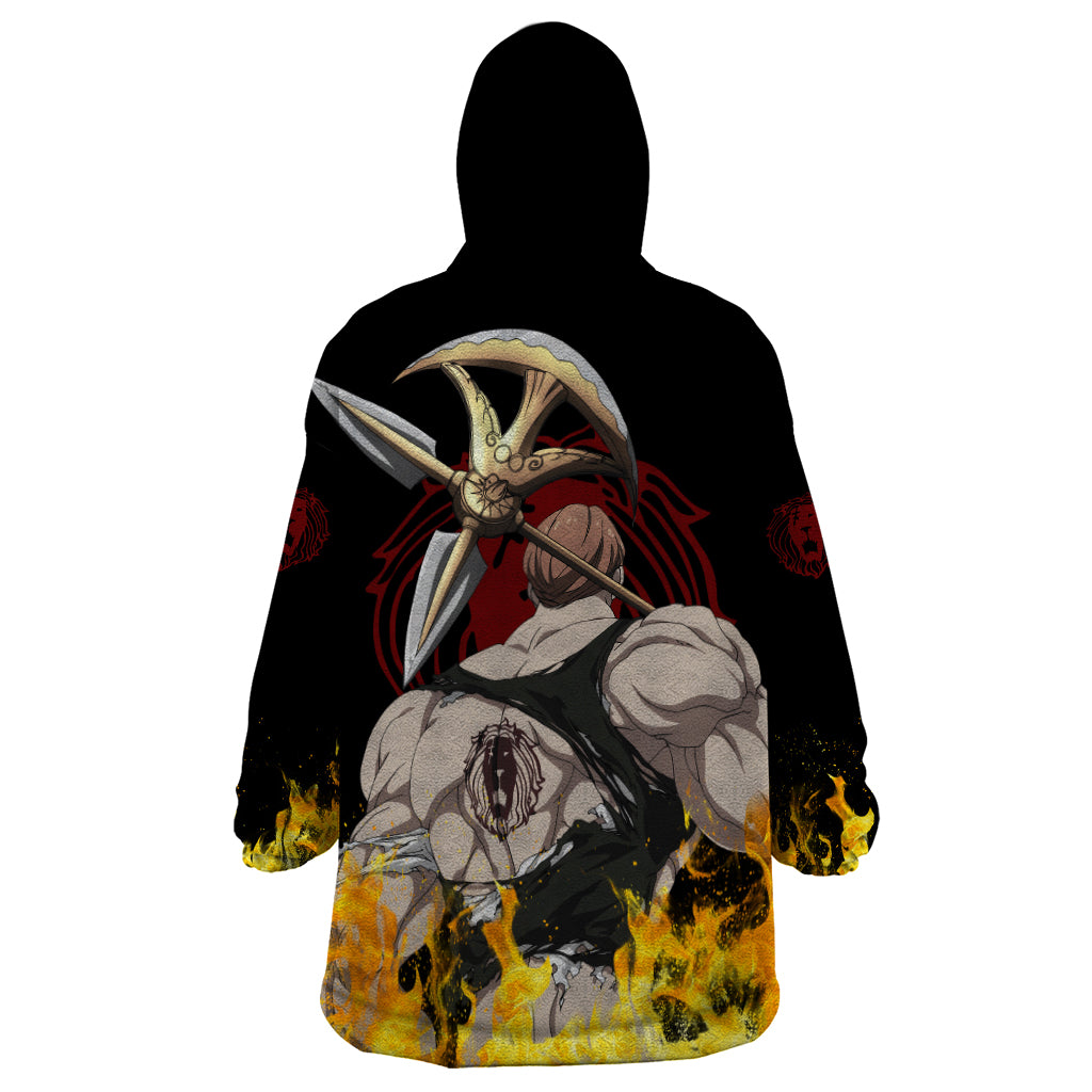 Escanor Wearable Blanket Hoodie Seven Deadly Sins Anime