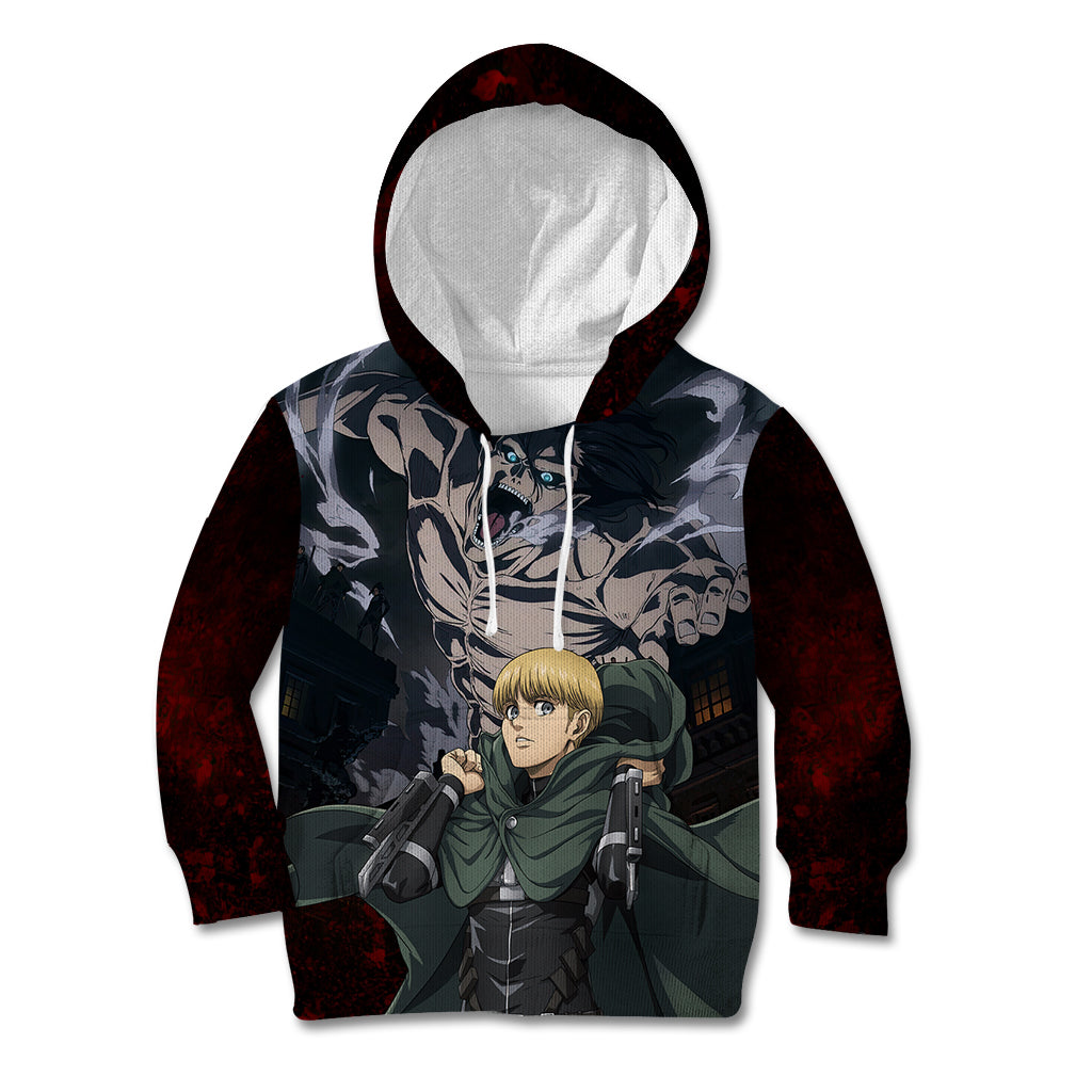 Armin Arlert  Final Season Anime Kid Hoodie Attack On Titan