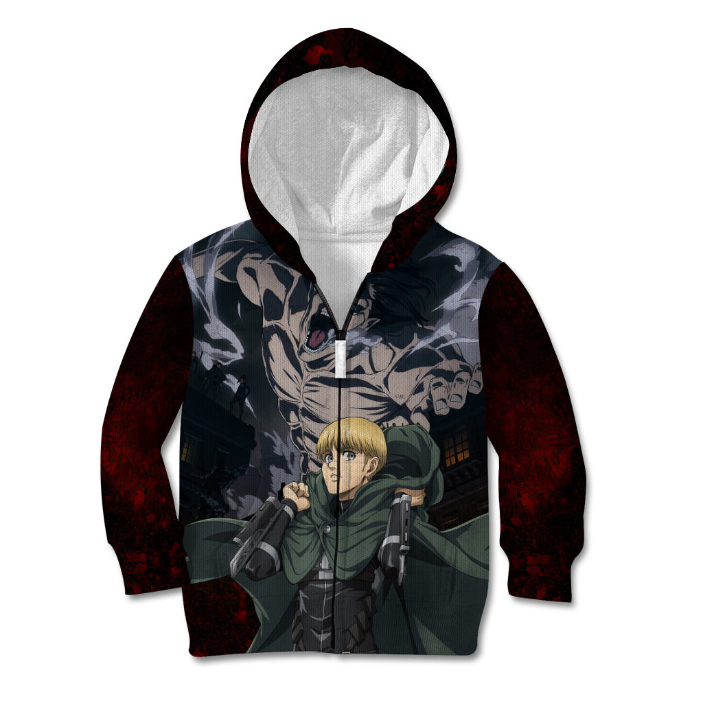Armin Arlert  Final Season Anime Kid Hoodie Attack On Titan