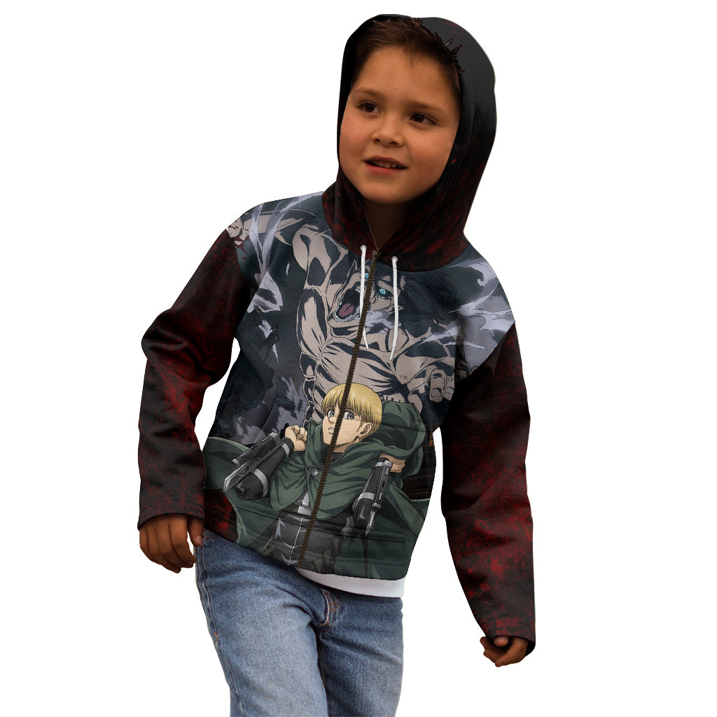 Armin Arlert  Final Season Anime Kid Hoodie Attack On Titan