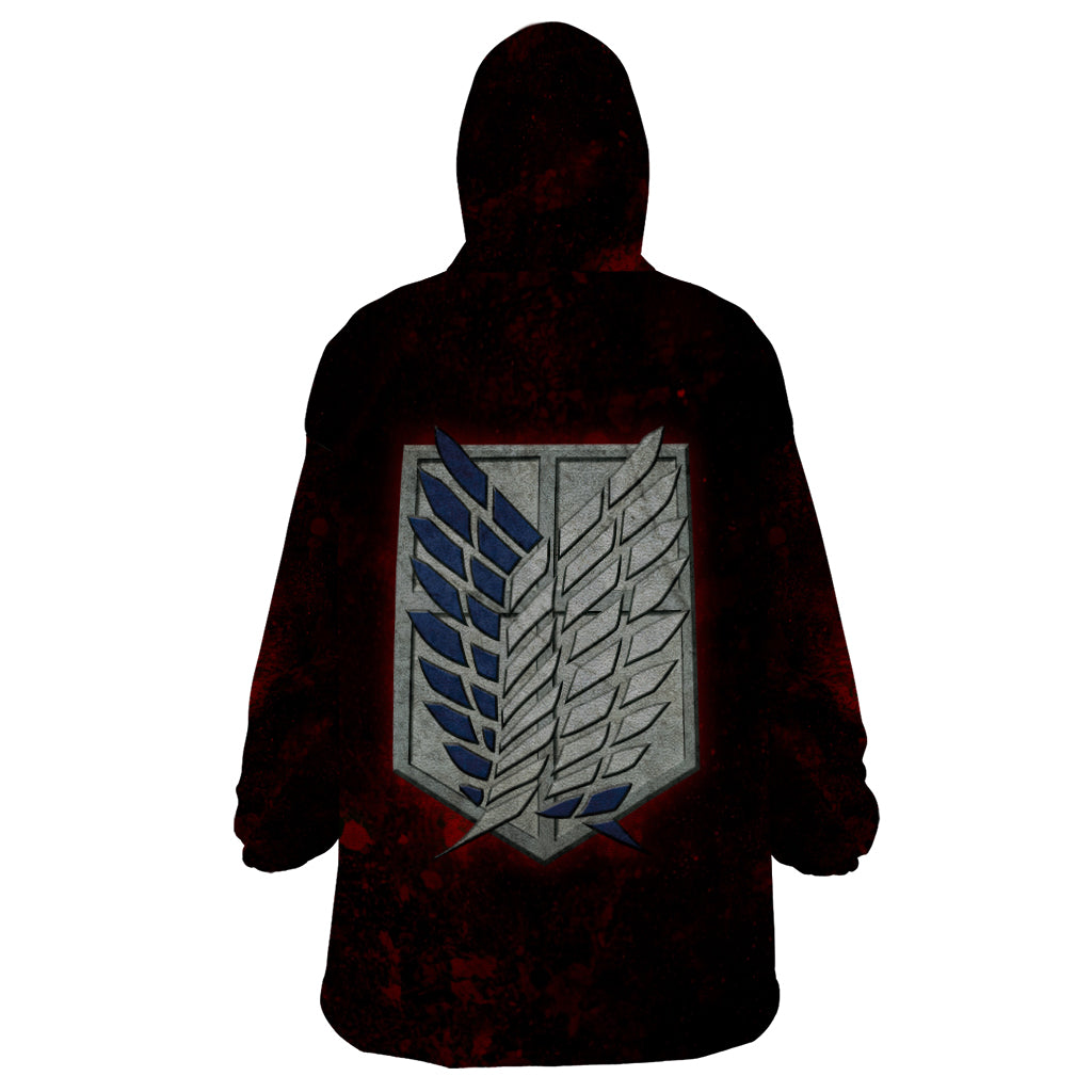 Armin Arlert  Final Season Anime Wearable Blanket Hoodie Attack On Titan