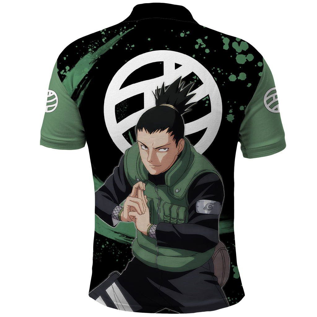 Nara Shikamaru Polo Shirt Naruto