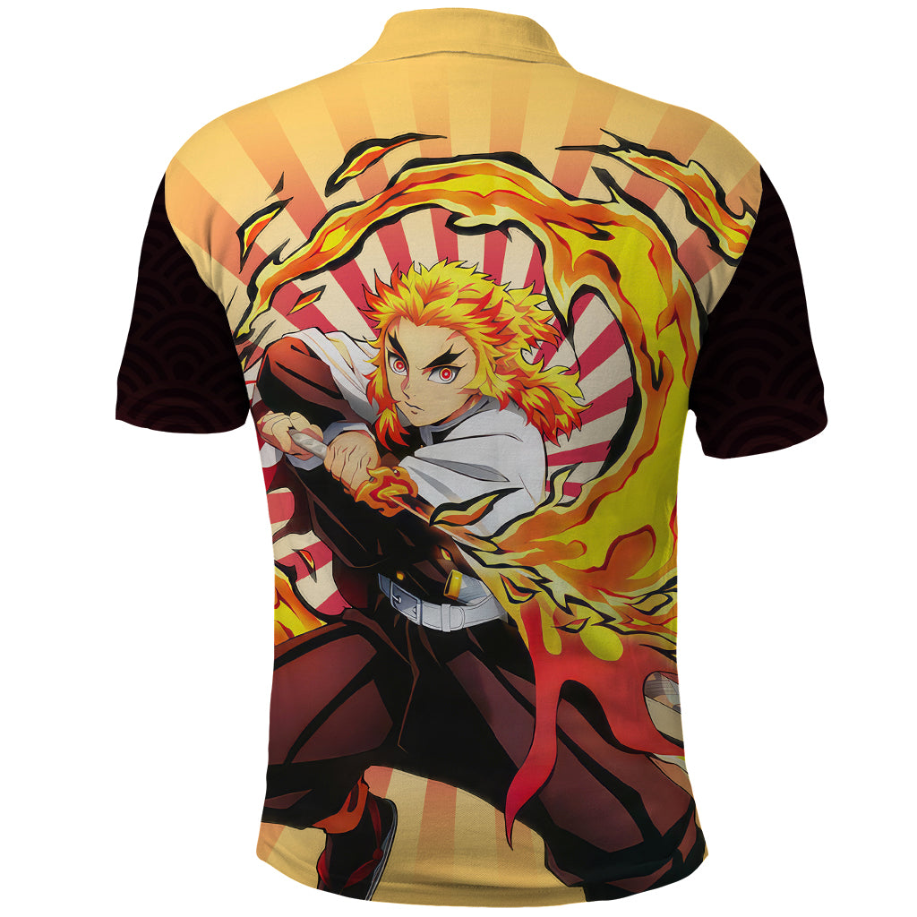 Rengoku Polo Shirt Demon Slayer