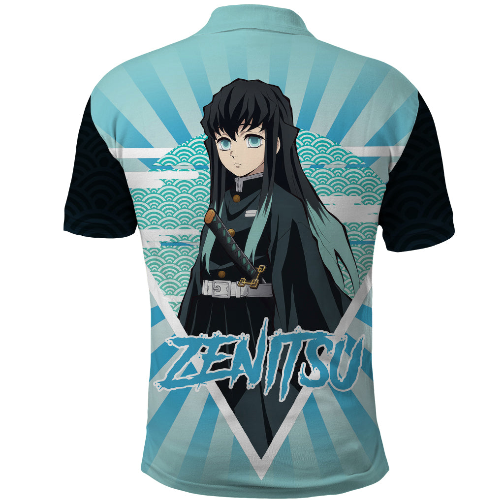 Muichiro Tokito Polo Shirt Demon Slayer