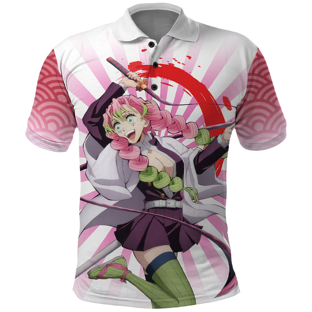 Kanroji Mitsuri Polo Shirt Demon Slayer