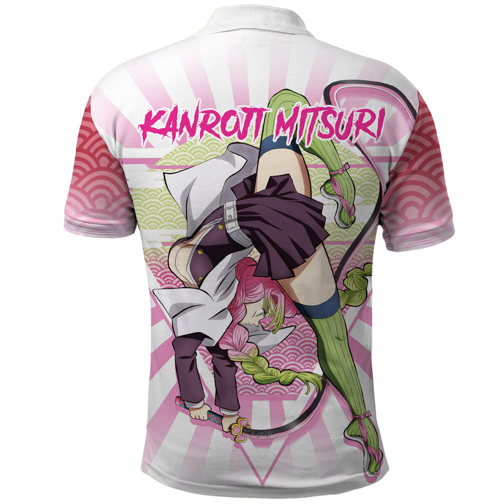 Kanroji Mitsuri Polo Shirt Demon Slayer