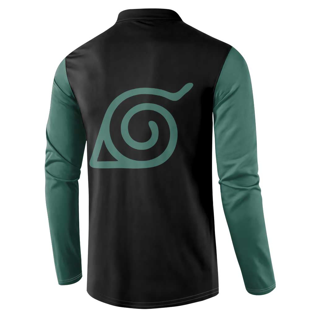 Might Guy - Naruto Button Sweatshirt Anime Mix Manga Style