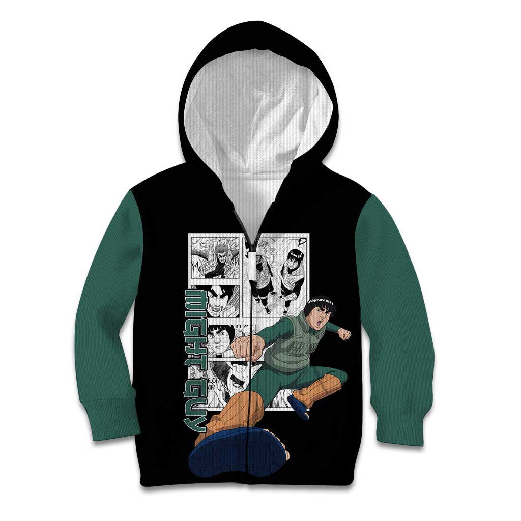 Might Guy - Naruto Kid Hoodie Anime Mix Manga Style
