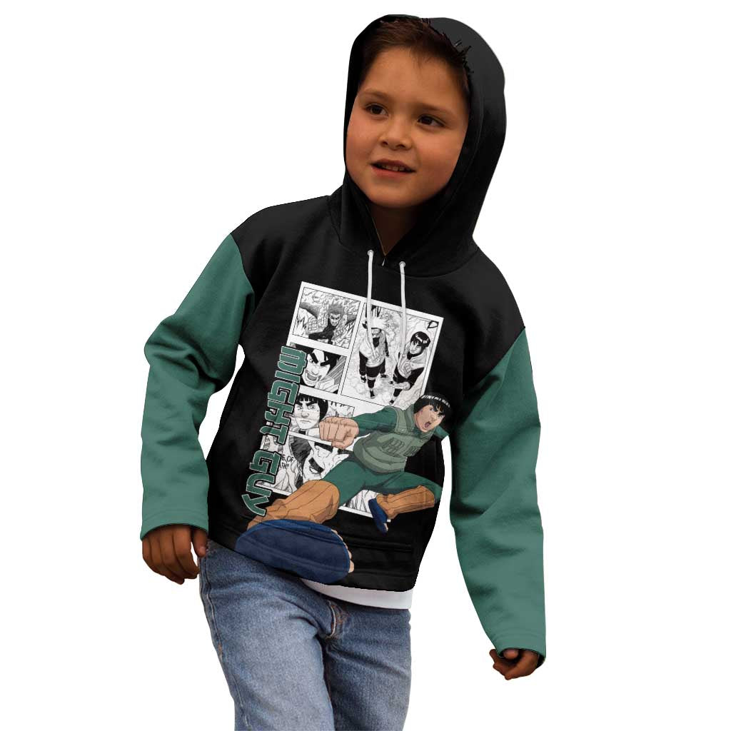 Might Guy - Naruto Kid Hoodie Anime Mix Manga Style