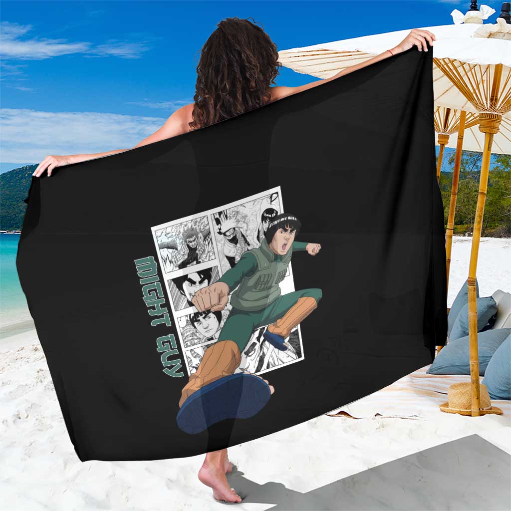 Might Guy - Naruto Sarong Anime Mix Manga Style