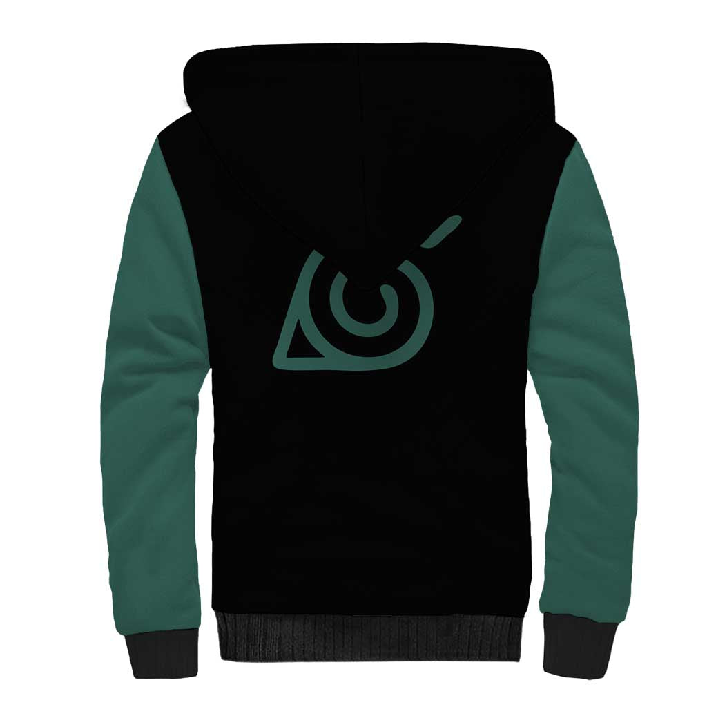 Might Guy - Naruto Sherpa Hoodie Anime Mix Manga Style