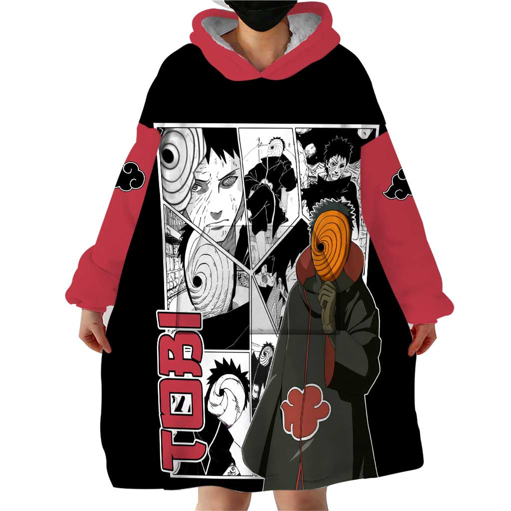 Tobi - Naruto Wearable Blanket Hoodie Anime Mix Manga Style