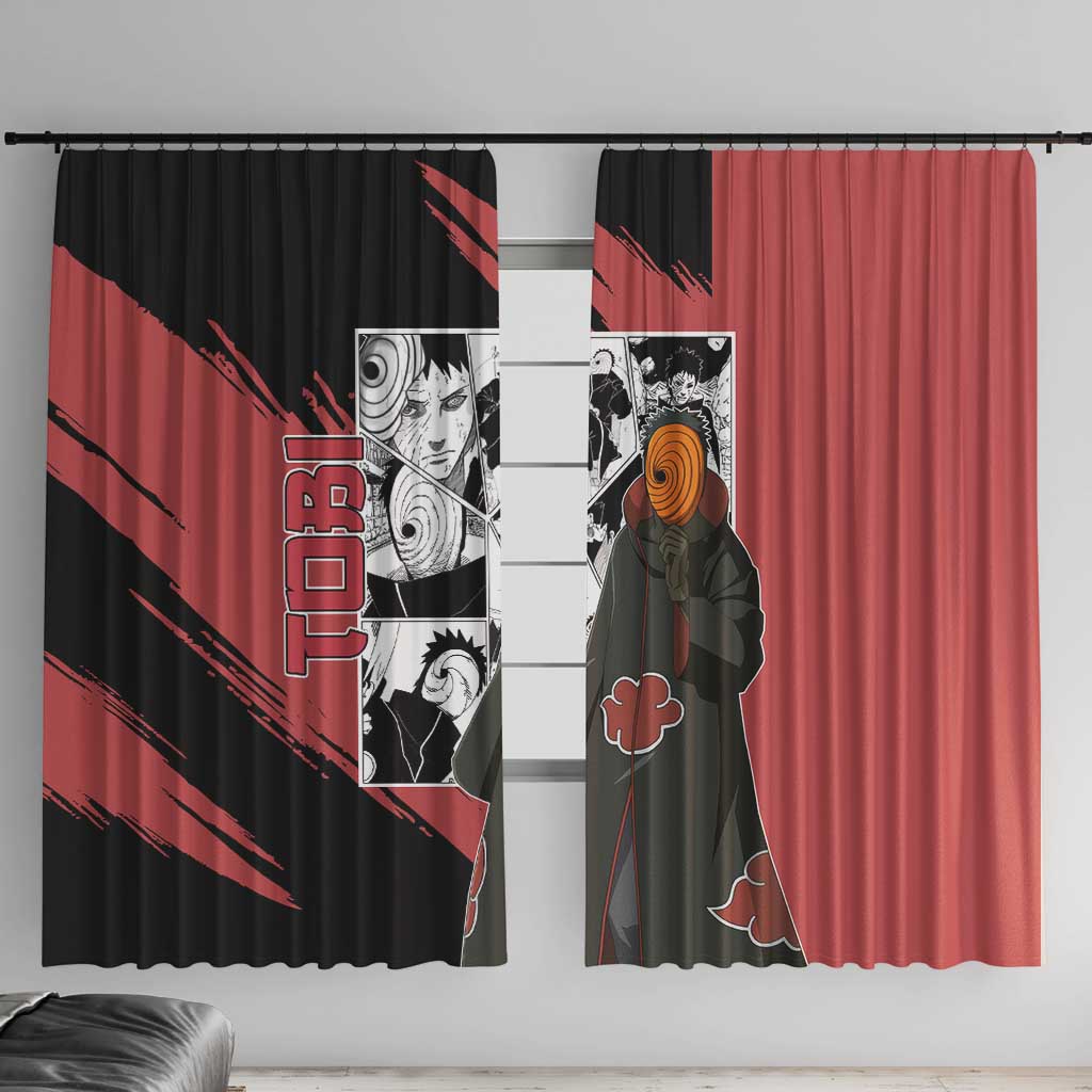 Tobi - Naruto Window Curtain Anime Mix Manga Style
