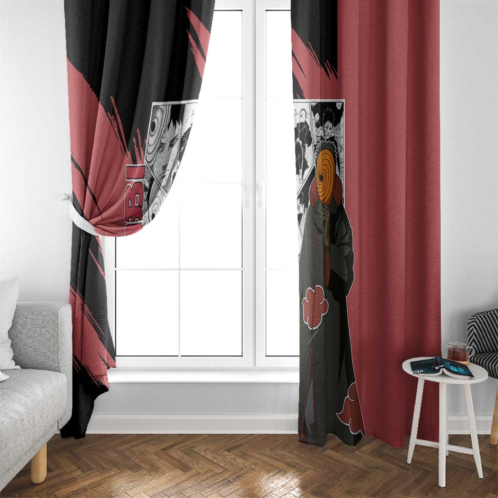 Tobi - Naruto Window Curtain Anime Mix Manga Style