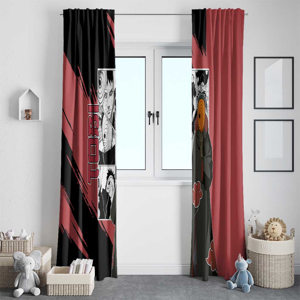 Tobi - Naruto Window Curtain Anime Mix Manga Style