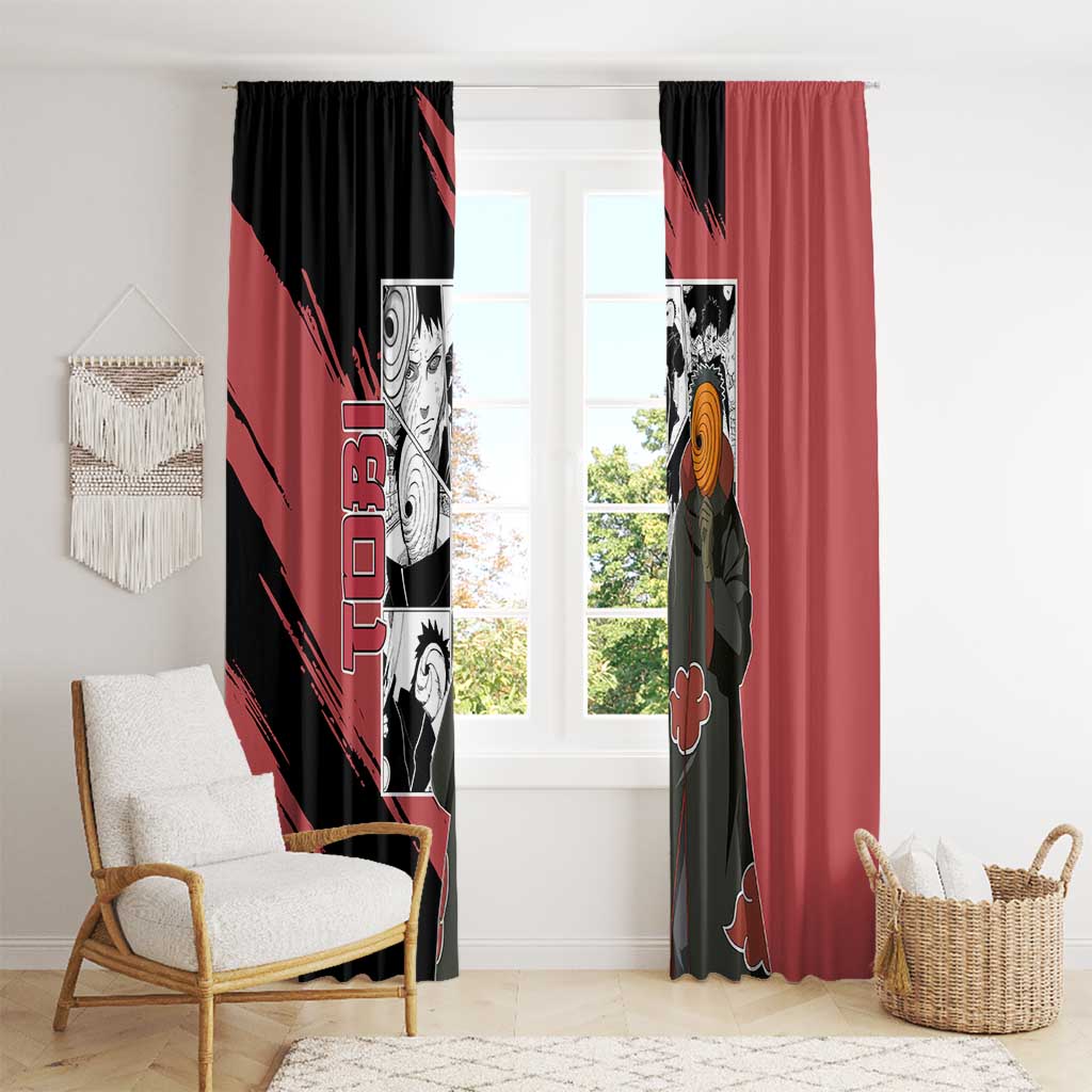 Tobi - Naruto Window Curtain Anime Mix Manga Style
