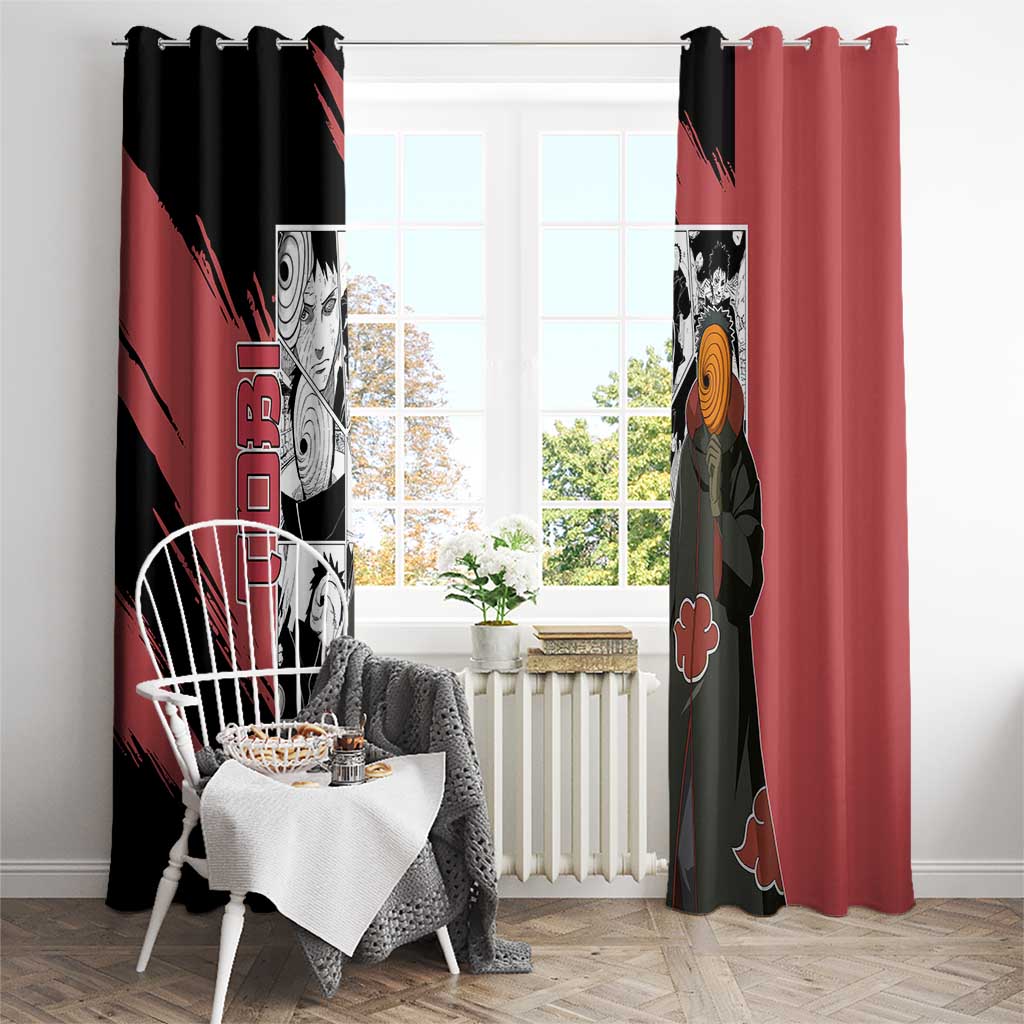 Tobi - Naruto Window Curtain Anime Mix Manga Style
