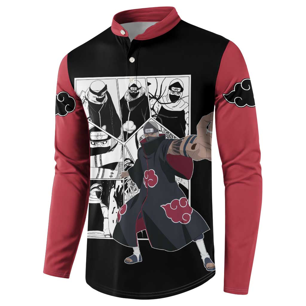 Kakuzu - Naruto Button Sweatshirt Anime Mix Manga Style