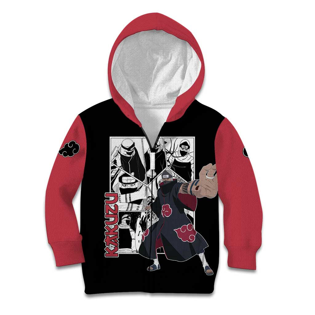 Kakuzu - Naruto Kid Hoodie Anime Mix Manga Style
