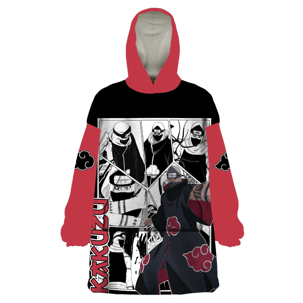 Kakuzu - Naruto Wearable Blanket Hoodie Anime Mix Manga Style