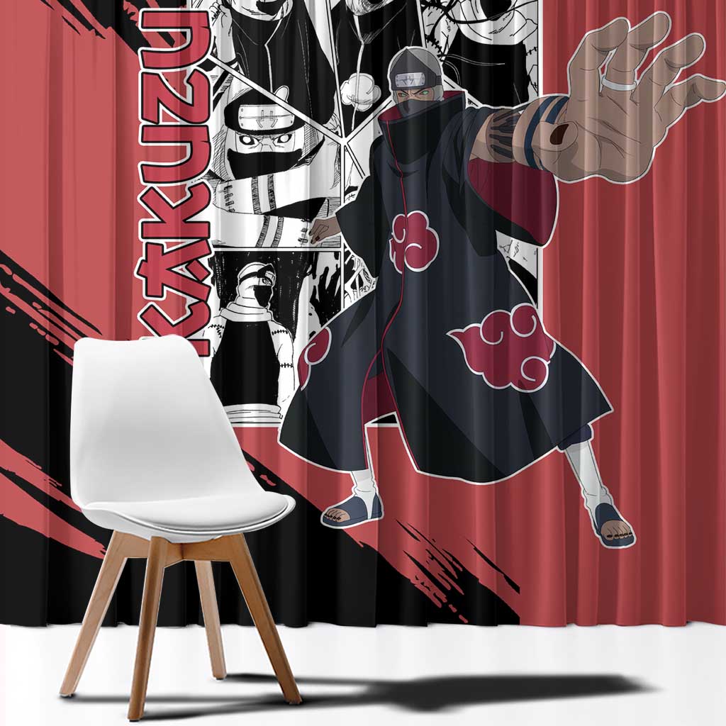 Kakuzu - Naruto Window Curtain Anime Mix Manga Style
