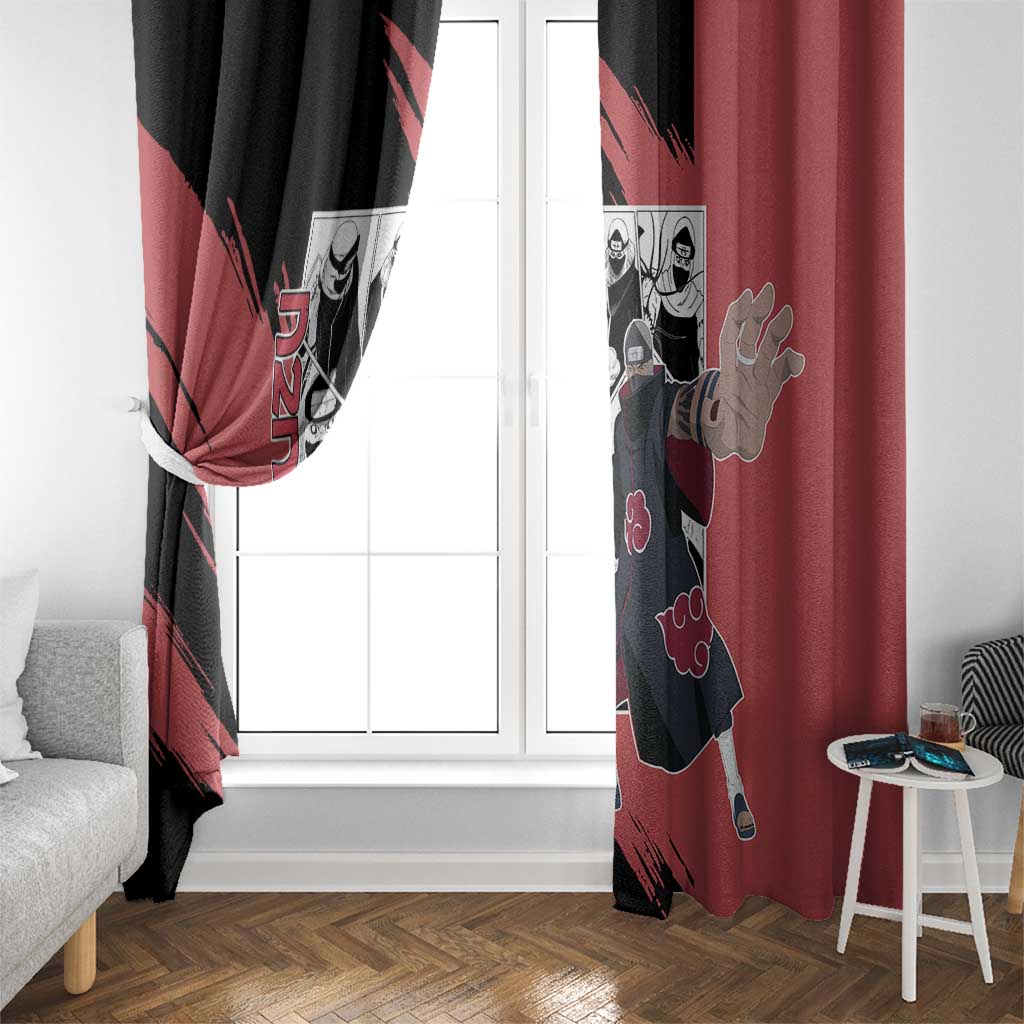 Kakuzu - Naruto Window Curtain Anime Mix Manga Style