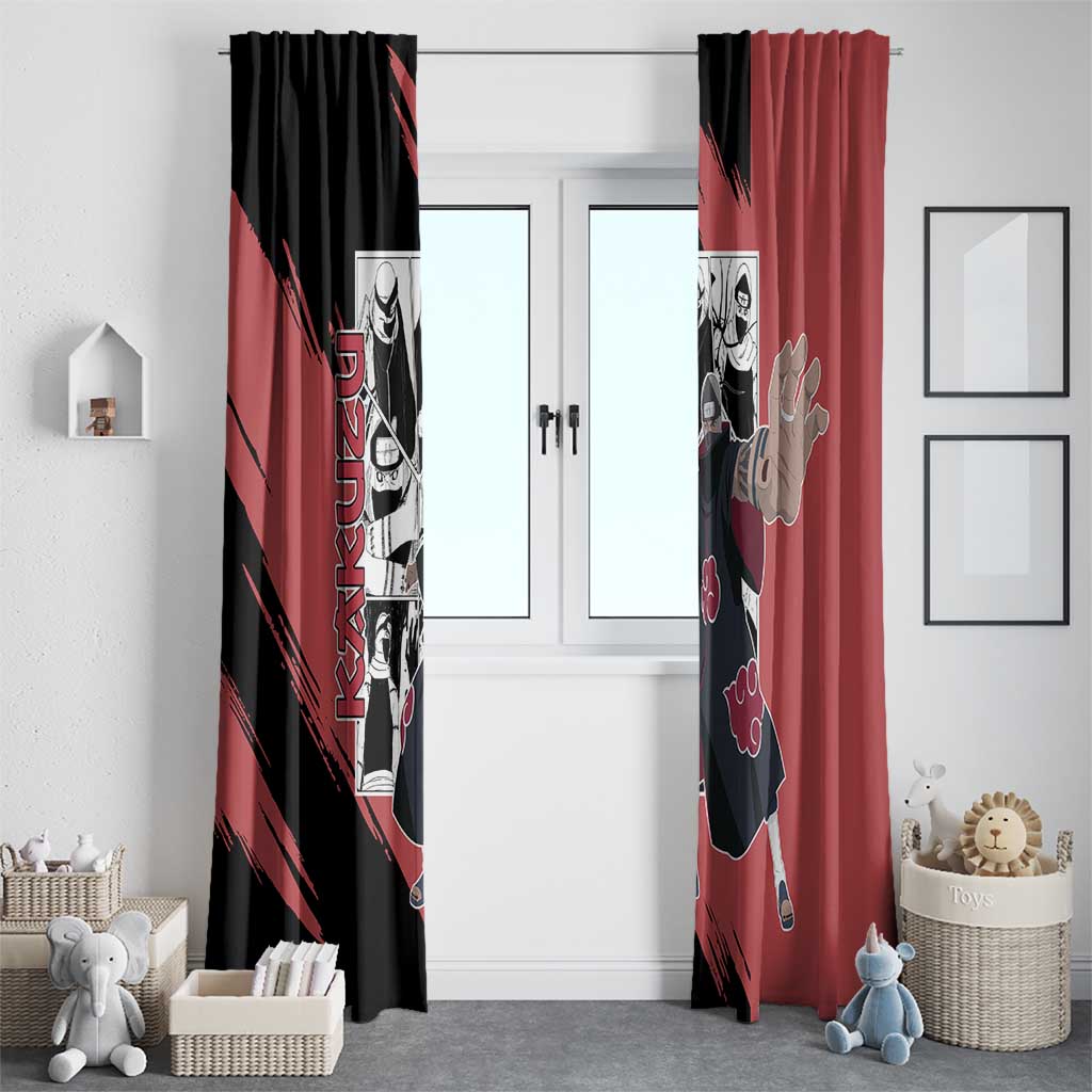Kakuzu - Naruto Window Curtain Anime Mix Manga Style