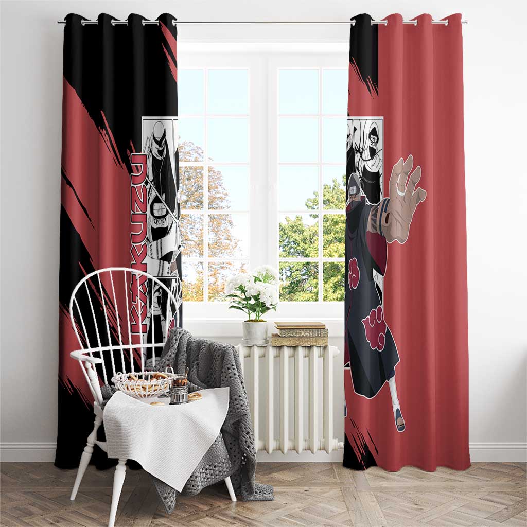 Kakuzu - Naruto Window Curtain Anime Mix Manga Style