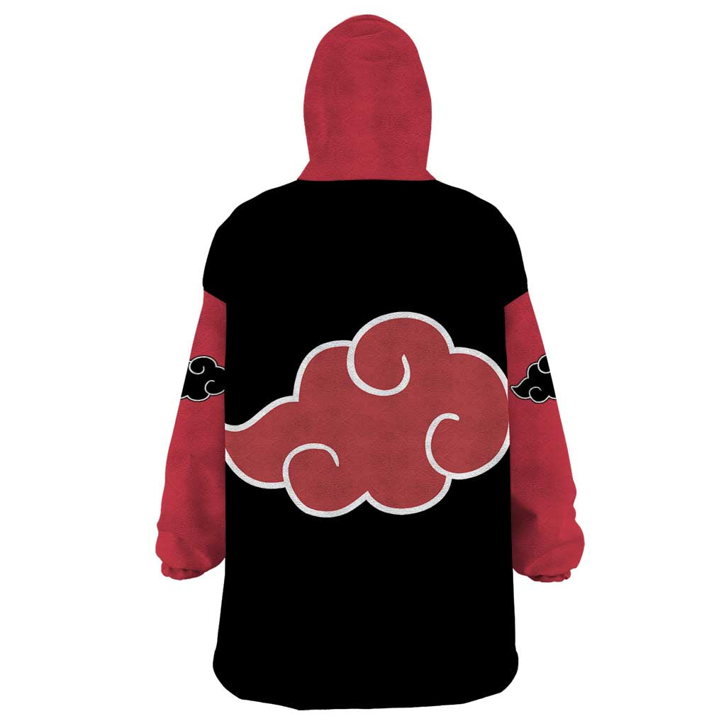 Itachi Uchiha - Naruto Wearable Blanket Hoodie Anime Mix Manga Style