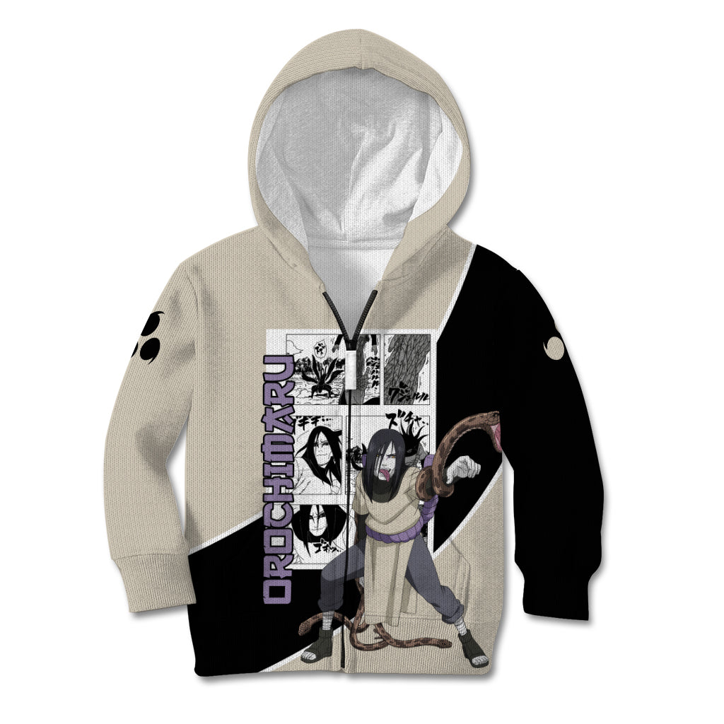 Orochimaru - Naruto Kid Hoodie Anime Mix Manga Style