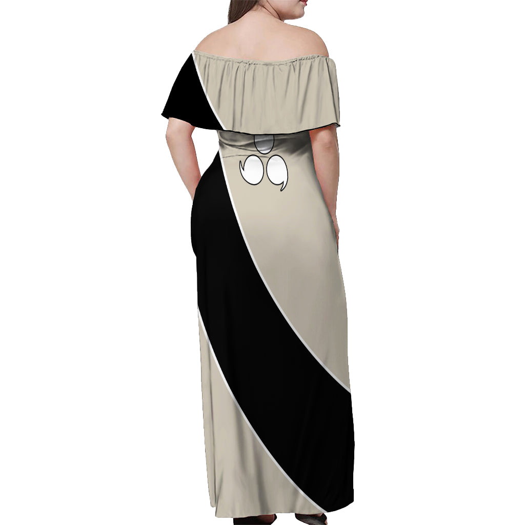 Orochimaru - Naruto Off Shoulder Maxi Dress Anime Mix Manga Style
