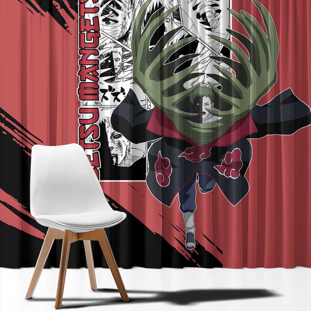 Zetsu Mangetsu - Naruto Window Curtain Anime Mix Manga Style