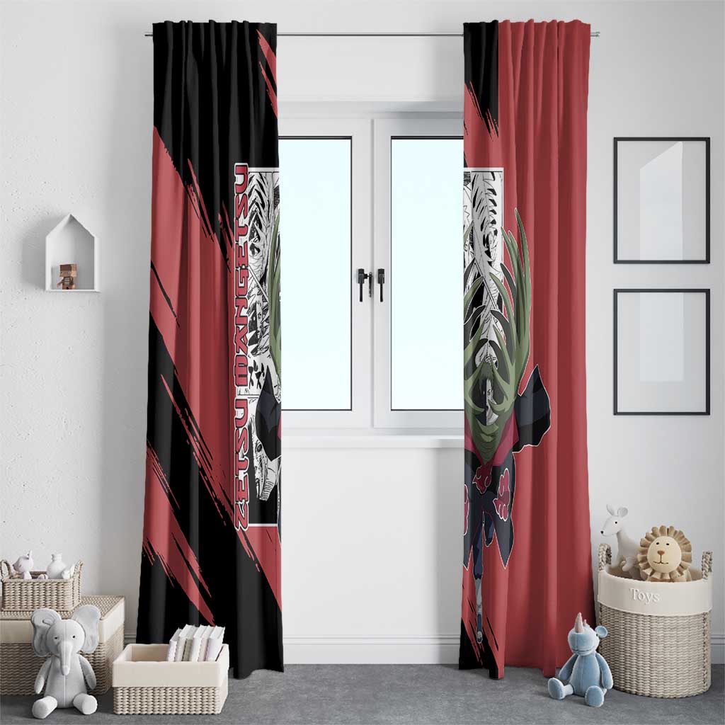 Zetsu Mangetsu - Naruto Window Curtain Anime Mix Manga Style
