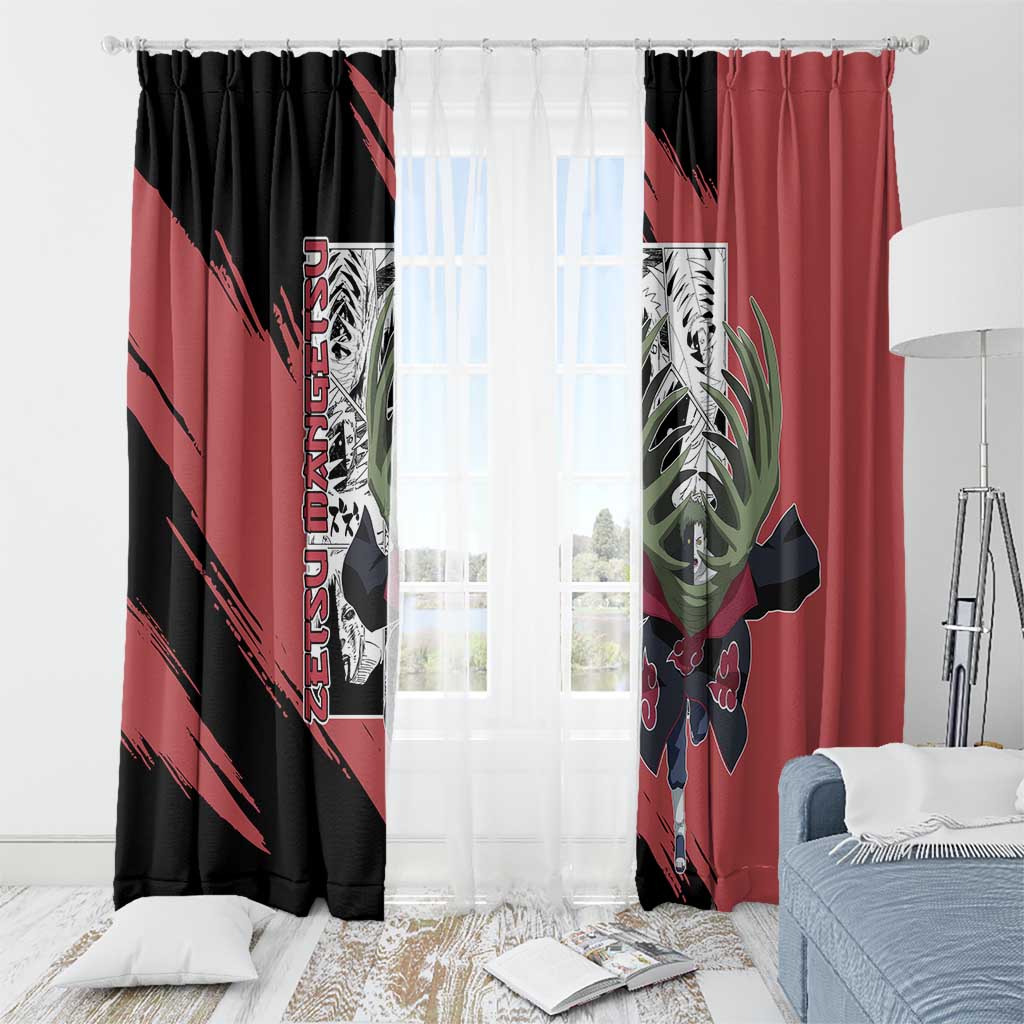 Zetsu Mangetsu - Naruto Window Curtain Anime Mix Manga Style