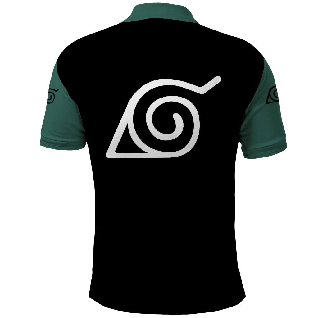 Rock Lee - Naruto Polo Shirt Anime Mix Manga Style