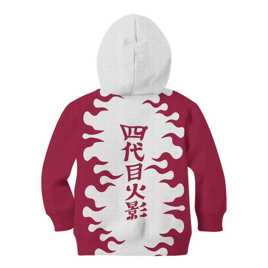 Minato Namikaze - Naruto Kid Hoodie Anime Mix Manga Style
