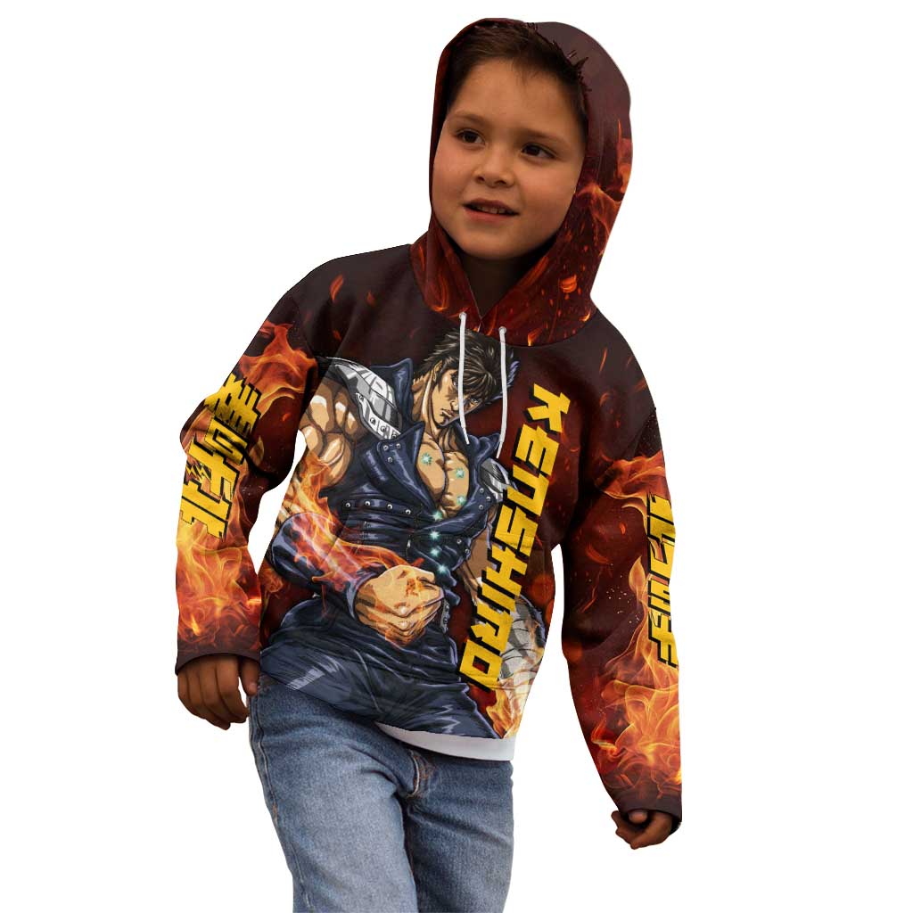 Kenshiro - Fist of the North Star Kid Hoodie Anime Style