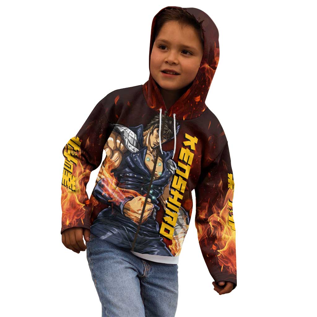 Kenshiro - Fist of the North Star Kid Hoodie Anime Style
