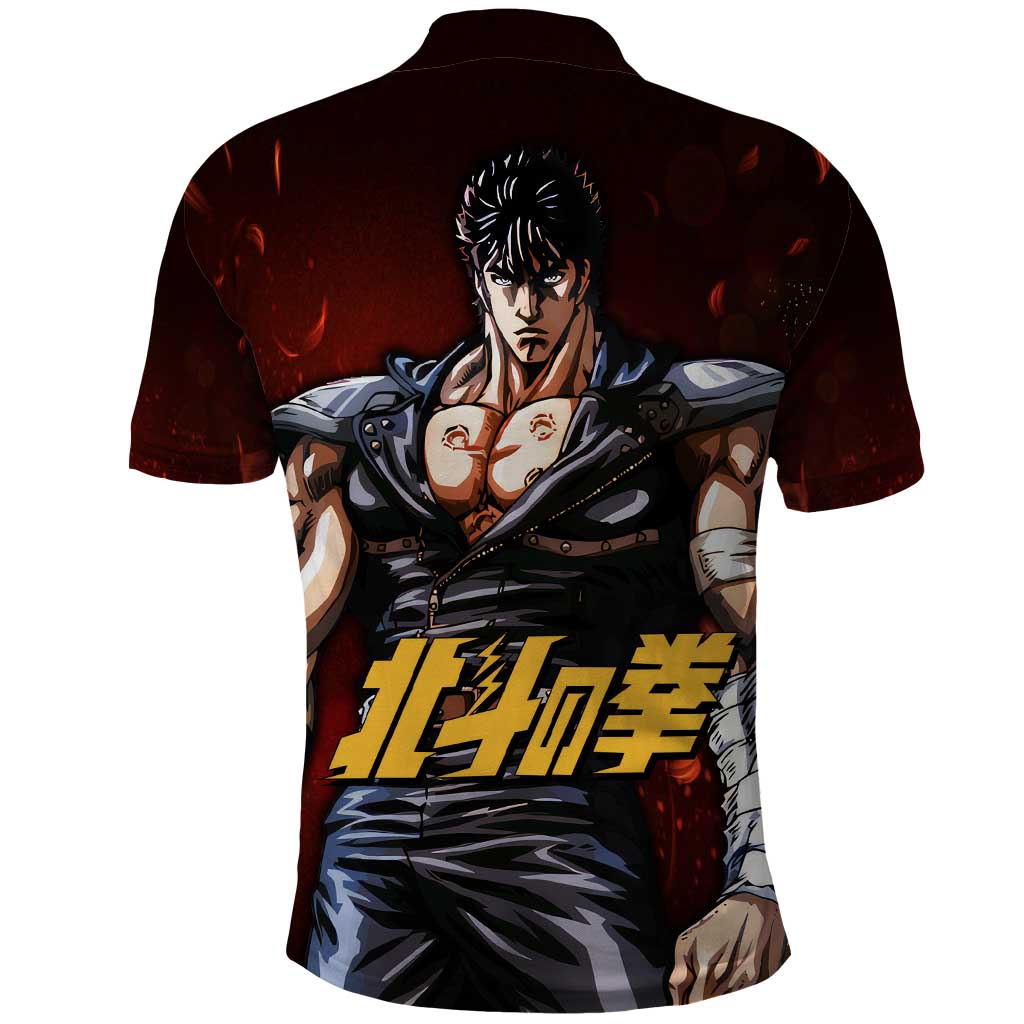 Kenshiro - Fist of the North Star Polo Shirt Anime Style