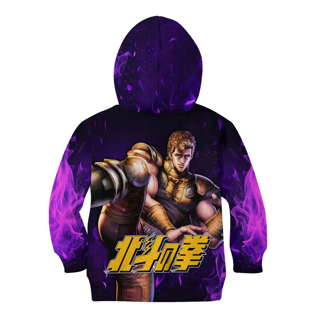 Juza - Fist Of The North Star Kid Hoodie Anime Mix Manga Style