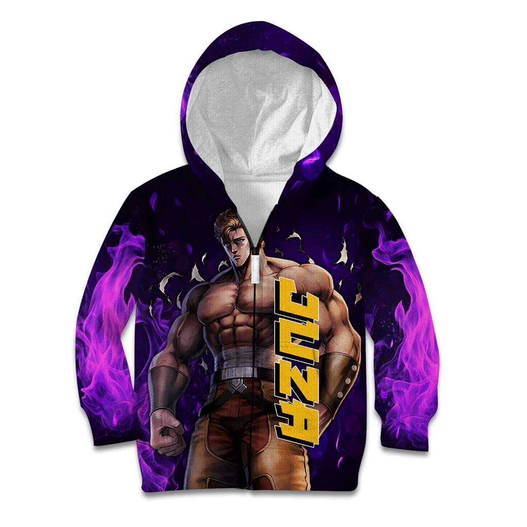 Juza - Fist Of The North Star Kid Hoodie Anime Mix Manga Style