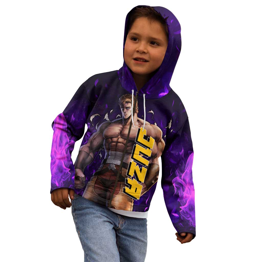 Juza - Fist Of The North Star Kid Hoodie Anime Mix Manga Style
