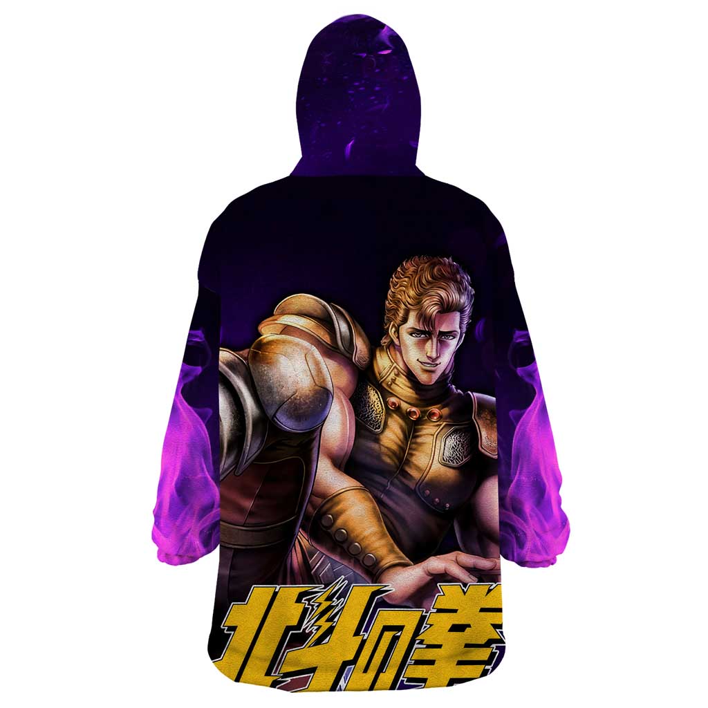 Juza - Fist Of The North Star Wearable Blanket Hoodie Anime Mix Manga Style