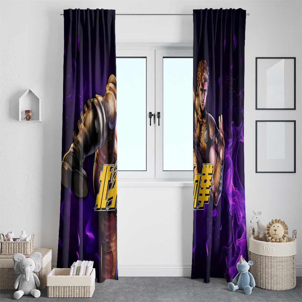Juza - Fist Of The North Star Window Curtain Anime Mix Manga Style
