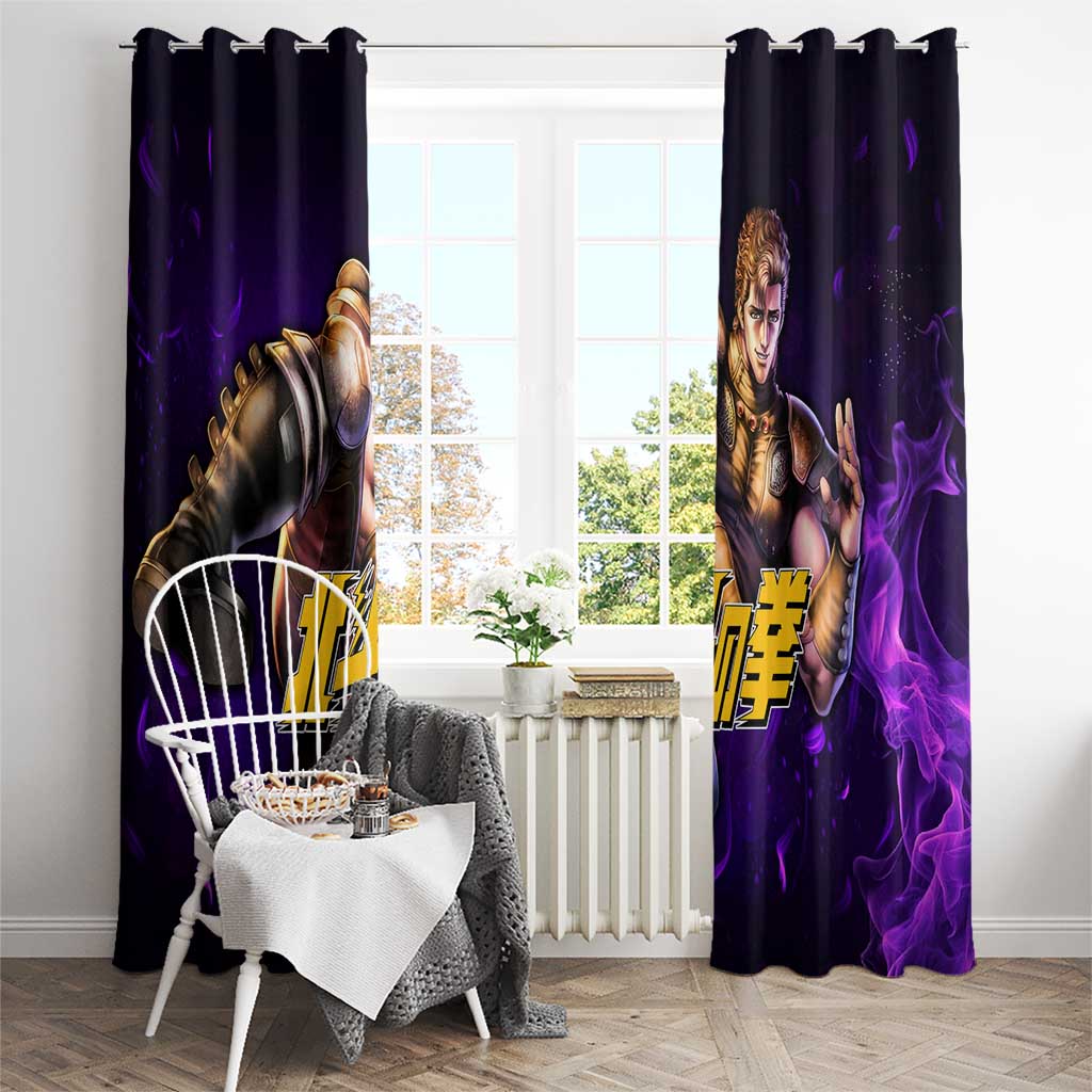 Juza - Fist Of The North Star Window Curtain Anime Mix Manga Style
