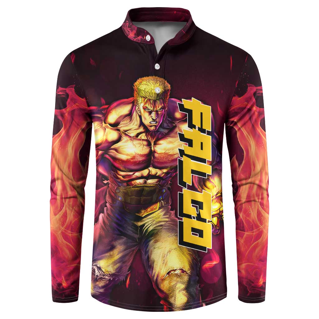 Falco - Fist Of The North Star Button Sweatshirt Anime Mix Manga Style