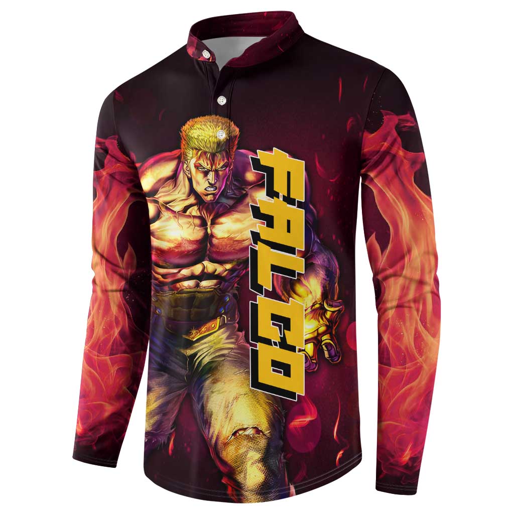 Falco - Fist Of The North Star Button Sweatshirt Anime Mix Manga Style