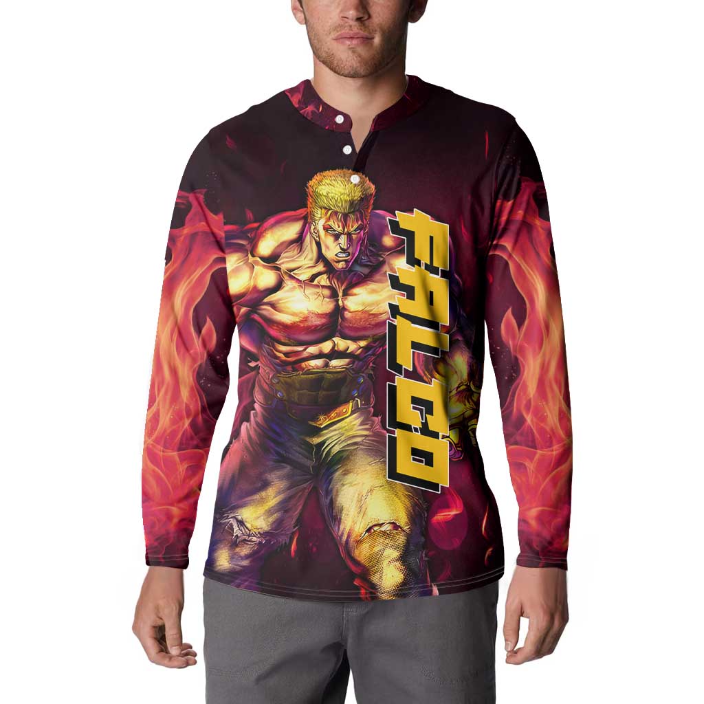 Falco - Fist Of The North Star Button Sweatshirt Anime Mix Manga Style