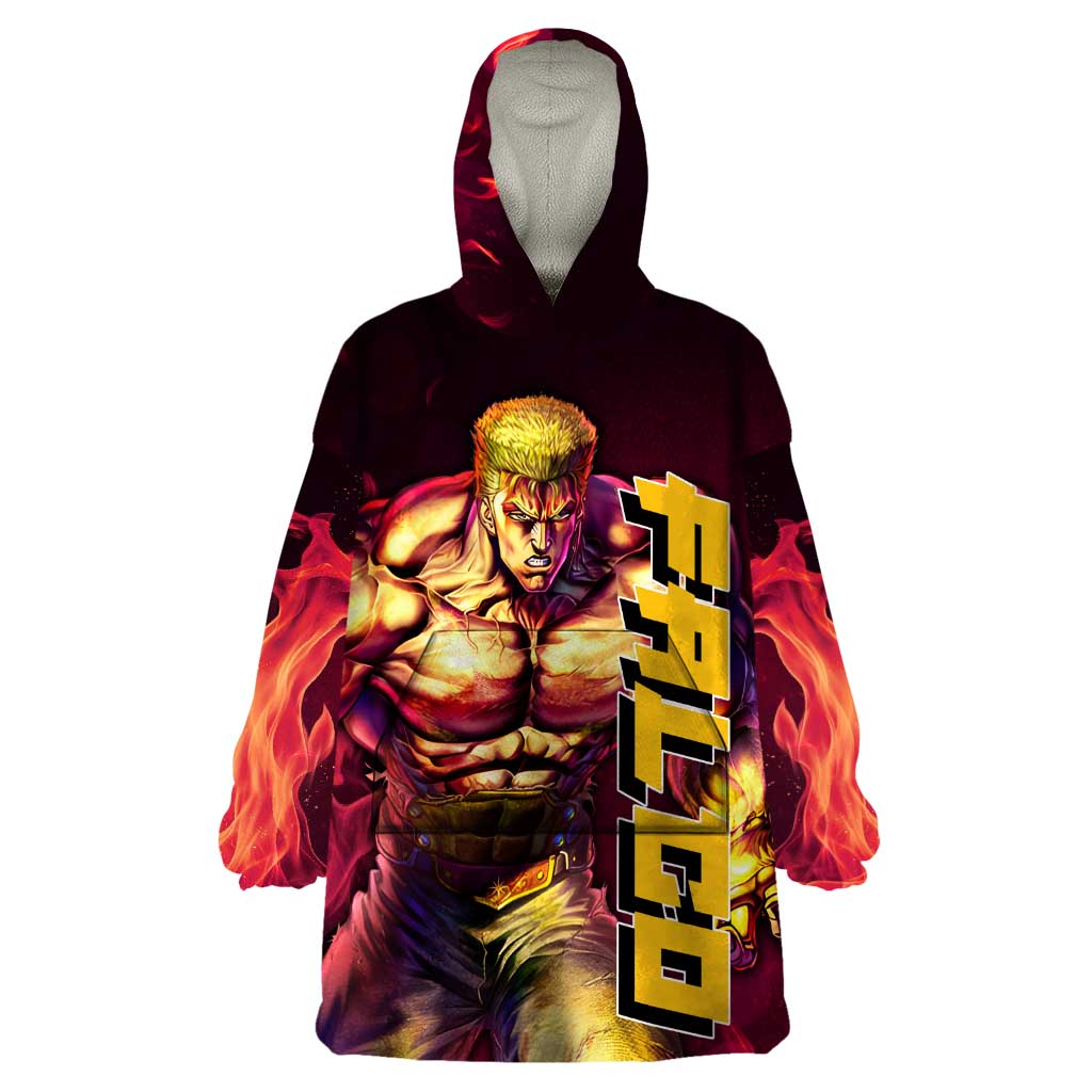 Falco - Fist Of The North Star Wearable Blanket Hoodie Anime Mix Manga Style