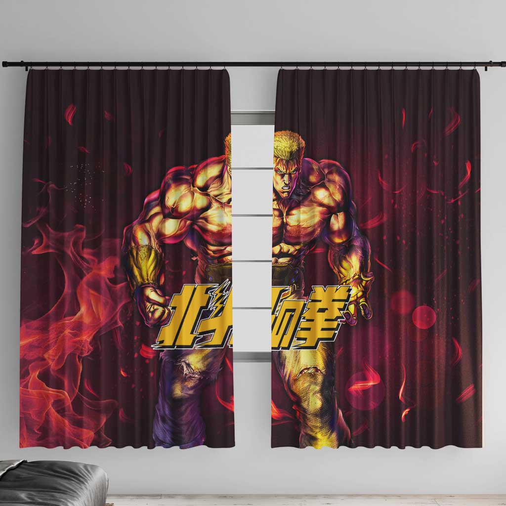 Falco - Fist Of The North Star Window Curtain Anime Mix Manga Style